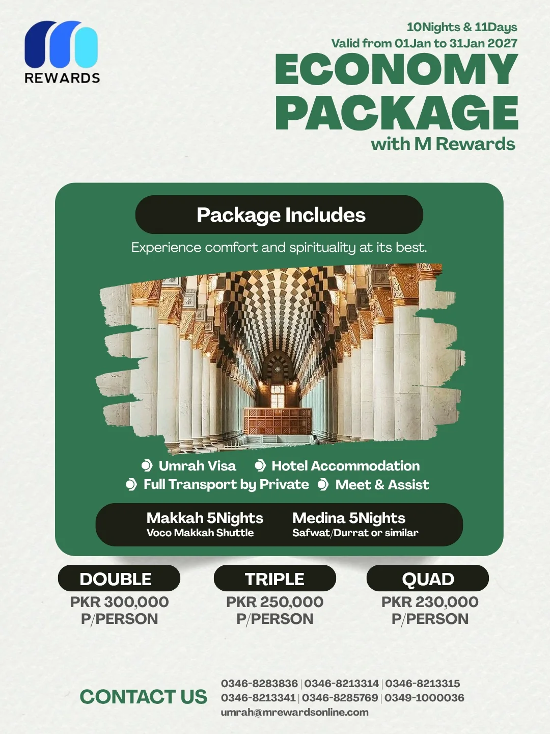 January Economy Package