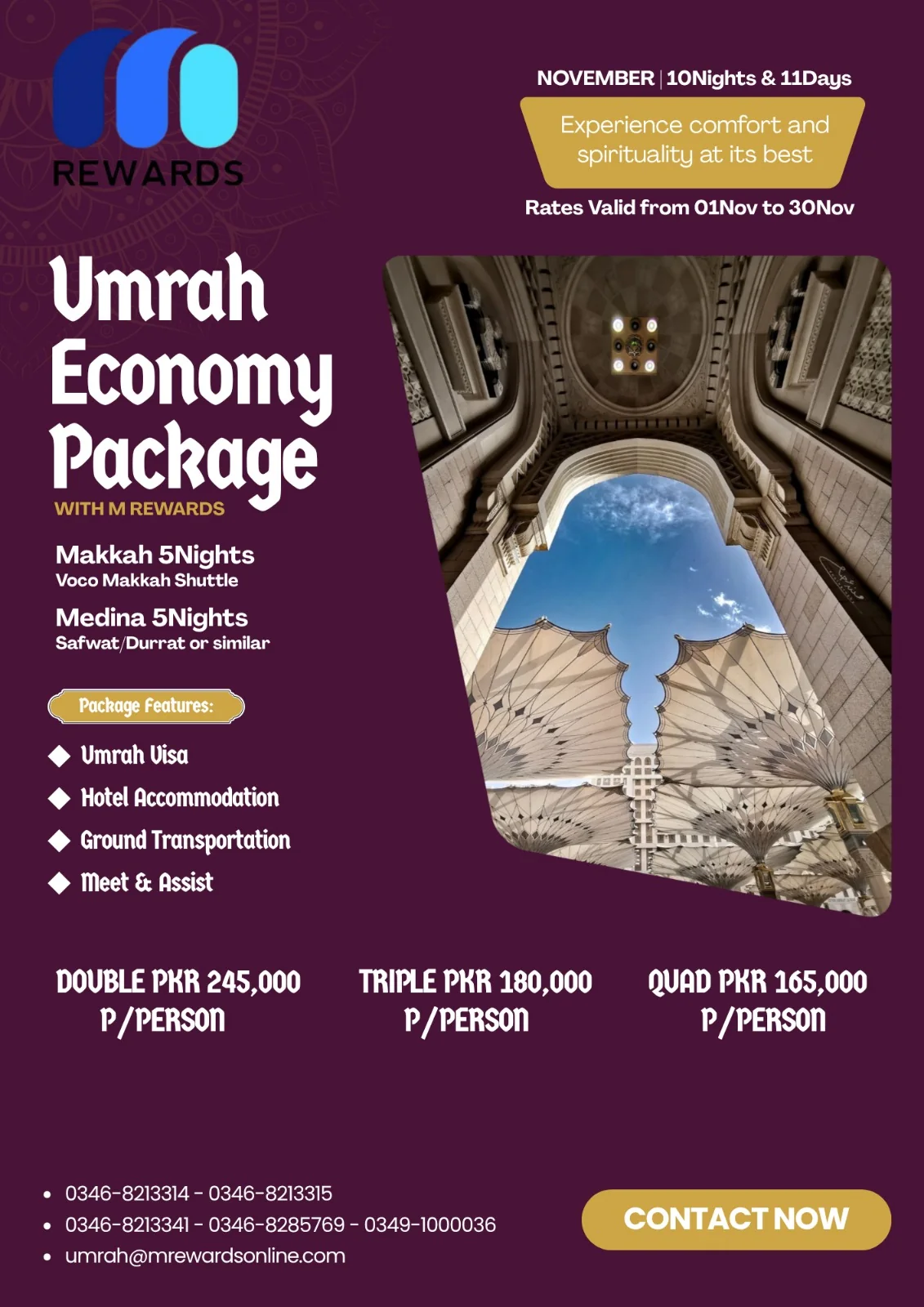 November Economy Package